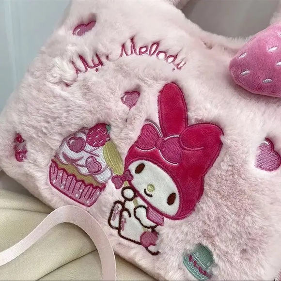 ‼️SOLD‼️NWT Sanrio My Melody Plush Bag - Picture 11 of 12